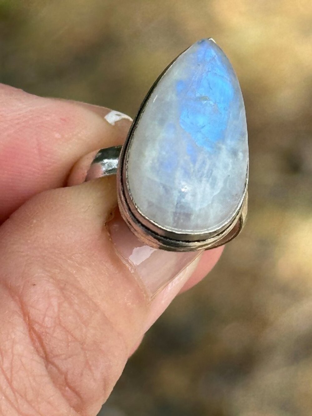 Moonstone Ring - Picture 8 of 10